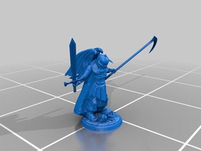 pesado orc de la muerte guerrero los juguetes juegos 3d print model - Mito3D
