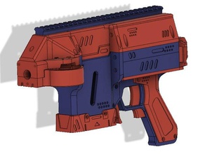 rektify mk2 hy-con conversion hobby brushless fullauto nerf blaster gun mod 3d print model - Mito3D