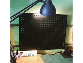 ikea svaln&aumls pegboard montieren diy Möbel home svalns 3d print model - Mito3D