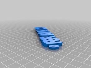 fernando keychains customized 3d print model - Mito3D