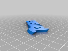 tam keychains customized 3d print model - Mito3D