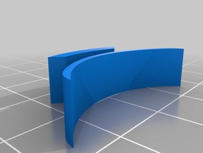support de montage flexi déchets caca porte-sac d'autres 3d print model - Mito3D