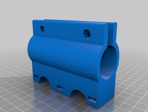 piper 2 alternate roller printed linear bushing 3d printer parts piper3d 3d print model - Mito3D