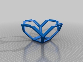 modüler etli saksı xl açık bahçe pot remix 3d print model - Mito3D