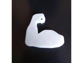 bicep bras converti smileyemoji des signes les logos biceps 3d print model - Mito3D