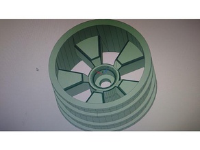 rc 110 cerchio meccanica giocattoli 3d print model - Mito3D