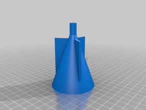acetone funnel household supplies customized 3d print model - Mito3D