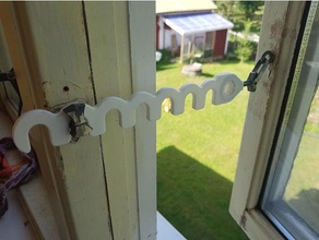 window ventilation arm household 3d print model - Mito3D