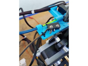 yafs filament sensor cable management ender 2 3d printer parts clip guide holder creality firmware marlin melzi microswitch sanguinololu th3d studio 3d print model - Mito3D