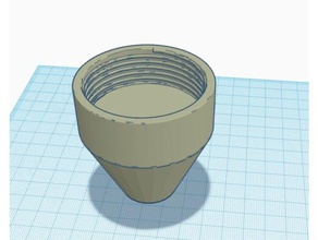 fleshlight flapjack 8mm-adapter andere mount 3d print model - Mito3D