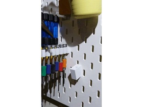 needle nose pliers holder ikea skadis tools board peg pegboard 3d print model - Mito3D