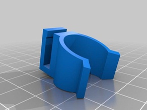 cortina u5 coat guard clip replacement parts 3d print model - Mito3D