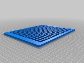 my customized openscad grid creator parameterised2 pets 3d print model - Mito3D