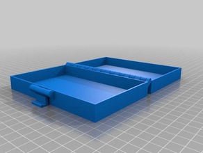 mis personalizado hebilla de caja uno imprimible piece2 3d la impresión pruebas 3d print model - Mito3D