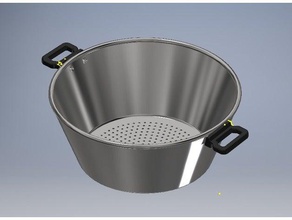 colador cocina de comedor drenaje filtro 3d print model - Mito3D