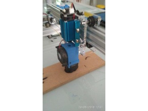 elekslaser a3 protection le bricolage 2500mw d'assistance de l'air la cnc capuchon 3d print model - Mito3D