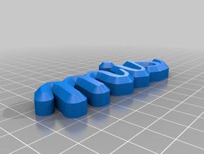 mis organización personalizado 3d print model - Mito3D