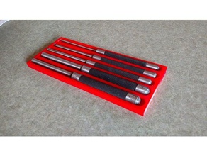 harbor freight pin punch tray tools 3d print model - Mito3D