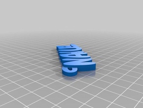 nahuel organización personalizado 3d print model - Mito3D