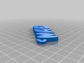 mateo organizzazione personalizzato 3d print model - Mito3D