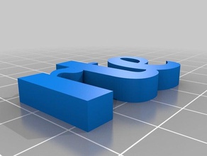 lagosta dois rte chaveiros personalizado 3d print model - Mito3D