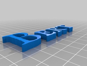 lazer boeki im eng sc düştü Anahtarlık özelleştirilmiş 3d print model - Mito3D