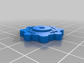 maker select thumbwheel- single 3d printer parts v2 3d print model - Mito3D