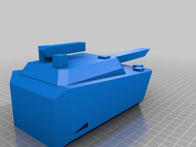 hover-tank Fahrzeuge 3D print model - Mito3D