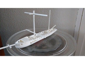 ship spinner models schip 3d print model - Mito3D