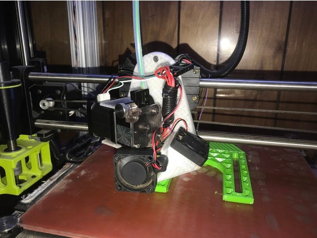 taz 6 titan extrudeuse de montage 3d l'imprimante pièces e3d e3d-titan lulzbot 3D print model - Mito3D