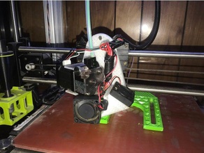 taz 6 titan extrusora de montagem 3d a impressora partes e3d e3d-titan lulzbot 3d print model - Mito3D