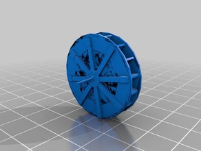 water wheel 3d printing star wars waterwheel 3d print model - Mito3D