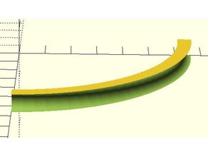 bendy banana coaxial cable bend guide diy hamradio ham radio 3d print model - Mito3D