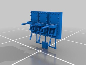 metal de las palancas 3d la impresión electricidad el led voltaje 3d print model - Mito3D