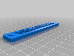 özelleştirilmiş anti-spam-Anahtarlık işaretler logoları 3d print model - Mito3D