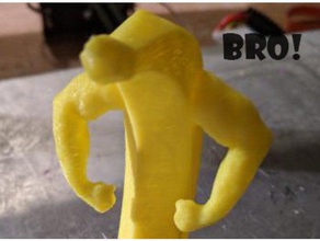 bronana les créatures la banane de conception perturbateur fruits modèle fort trophée 3d print model - Mito3D