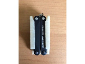 leatherman squirt es4 cinturón caso mano herramientas clip de 3d print model - Mito3D