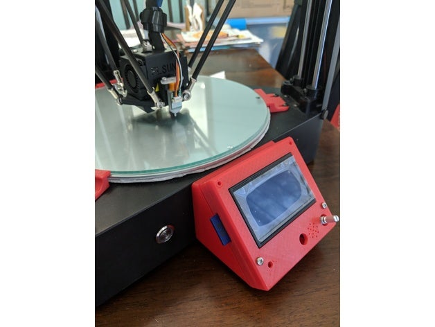 flsun qq reprapdiscount gráfico completo a controlador inteligente de quadro 3d impressora os acessórios delta lcd montagem reprap desconto 3D print model - Mito3D