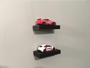 mini blind shelf hot wheels cars toys games 3d print model - Mito3D