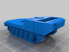 mim-72 chaparral 1100 scale vehicles 3d print model - Mito3D