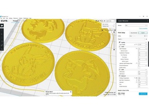 pokemon go community day 1 coin pikachu coins badges toy raichu 3d print model - Mito3D