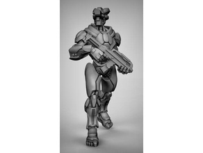 synth toys games miniatures robot scifi wargames wargaming 3d print model - Mito3D