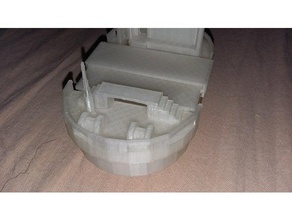 vordere Abdeckung cargo ship Binnenschiff rc Fahrzeuge 3d print model - Mito3D