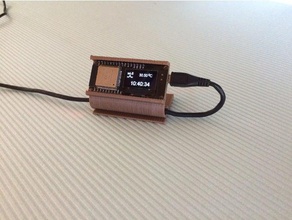esp32-board-Halter - Elektronik arduino arduino-Halterung esp32 lolin oled 3d print model - Mito3D