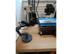 logitech c270 mount remix screw down base 3d printer accessories camera 3d print model - Mito3D