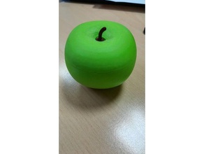 lulus da apple caixa decoração a frutas frutos o verde casa 3d print model - Mito3D