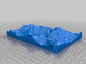 gorges verdon other 3d print model - Mito3D