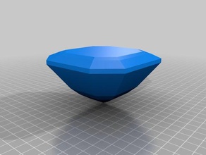 dev zümrüt takı elmas gem taş taşlar ruby 3d print model - Mito3D