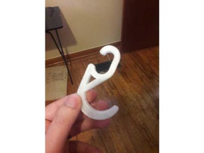 universal ledge hanger hook purse headphone tool holders boxes 3d print model - Mito3D