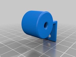 mountable filament filter lubricator 175mm 3d printer accessories dust lubrication sponge holder 3d print model - Mito3D